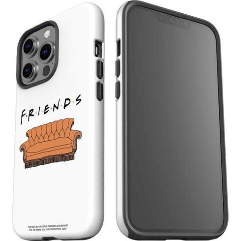 Warner Bros FRIENDS Couch iPhone 15 Pro Impact Case