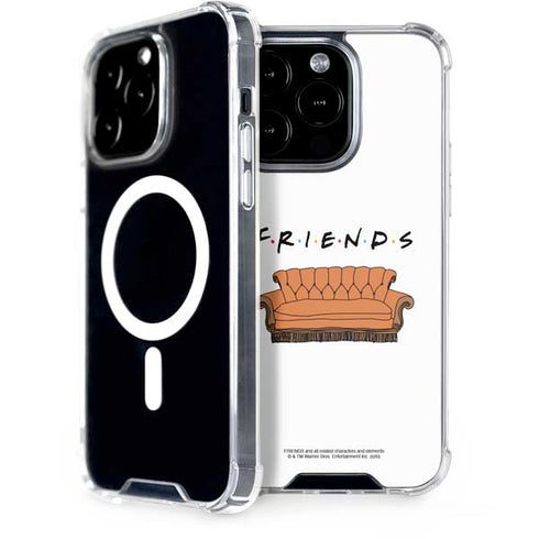 Warner Bros FRIENDS Couch iPhone 15 Pro MagSafe Case
