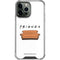 Warner Bros FRIENDS Couch iPhone 14 Pro Max Clear Case