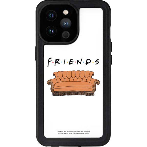 Warner Bros FRIENDS Couch iPhone 14 Pro Max Waterproof Case