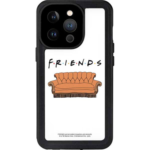 Warner Bros FRIENDS Couch iPhone 14 Pro Waterproof Case