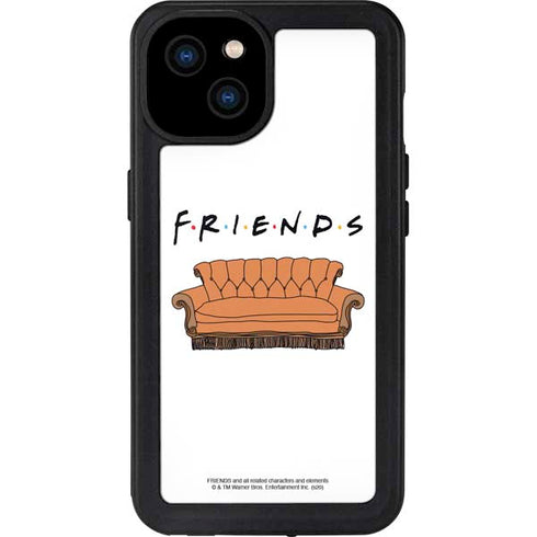 Warner Bros FRIENDS Couch iPhone 15 Plus Waterproof Case