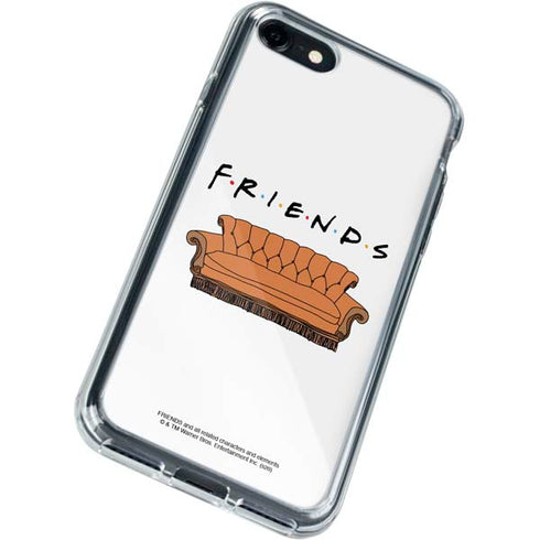 Warner Bros FRIENDS Couch iPhone SE (2nd & 3rd Gen) Clear Case