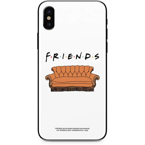 Warner Bros FRIENDS Couch iPhone X Skin