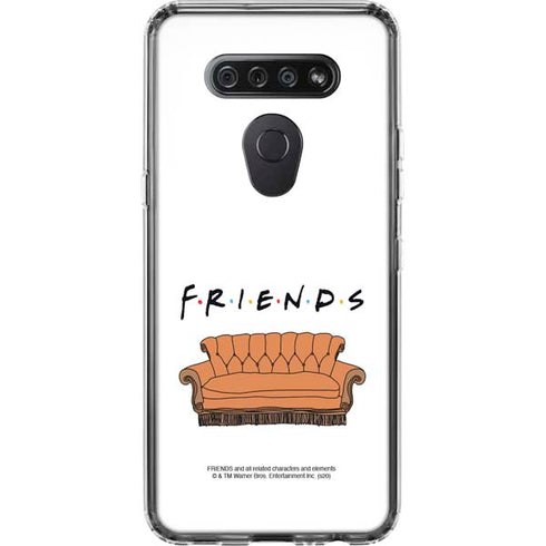 Warner Bros FRIENDS Couch LG K51/Q51 Clear Case