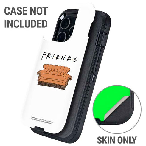 Warner Bros FRIENDS Couch Otterbox Defender iPhone Skin