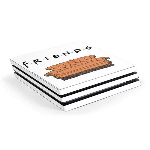 Warner Bros FRIENDS Couch PS4 Pro Console Skin