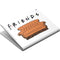 Warner Bros FRIENDS Couch Surface Book Skin
