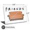 Warner Bros FRIENDS Couch Universal Laptop 11in (8.8 x 6.2in) Skin