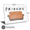 Warner Bros FRIENDS Couch Universal Laptop 13in (10.6 x 7.6in) Skin