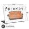 Warner Bros FRIENDS Couch Universal Laptop 17in (13.8 x 10in) Skin