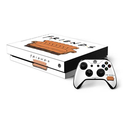 Warner Bros FRIENDS Couch Xbox One X Bundle Skin