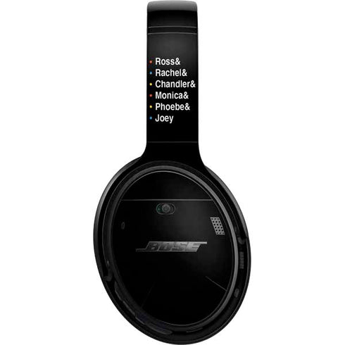 Warner Bros FRIENDS Crew Bose QuietComfort 35 Headphones Skin