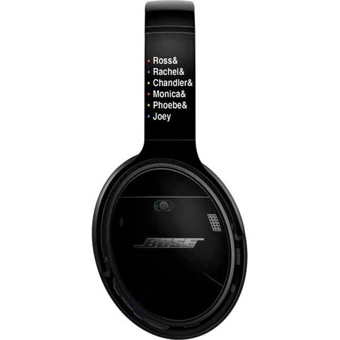 Warner Bros FRIENDS Crew Bose QuietComfort 35 II Headphones Skin