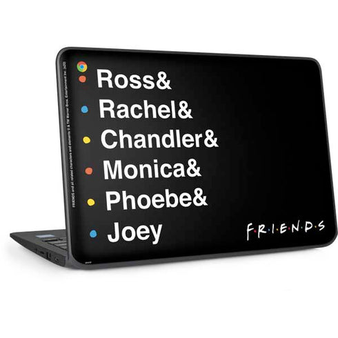 Warner Bros FRIENDS Crew HP Chromebook Skin