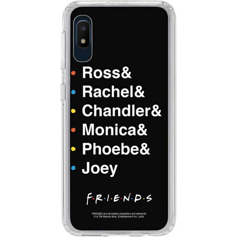 Warner Bros FRIENDS Crew Galaxy A10e Clear Case