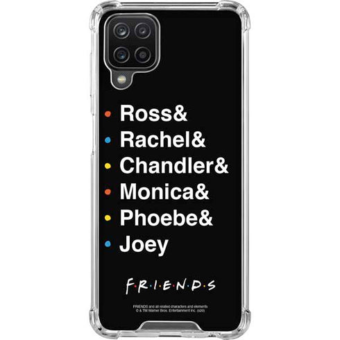 Warner Bros FRIENDS Crew Galaxy A12 Clear Case