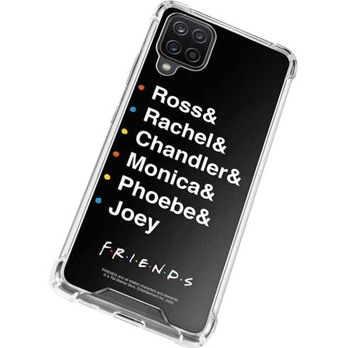 Warner Bros FRIENDS Crew Galaxy A12 Clear Case