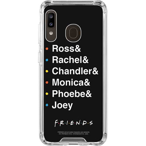 Warner Bros FRIENDS Crew Galaxy A30 Clear Case