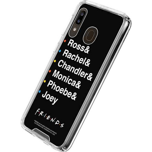 Warner Bros FRIENDS Crew Galaxy A30 Clear Case
