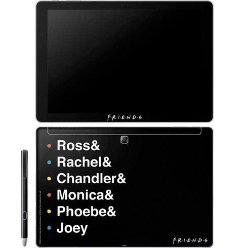 Warner Bros FRIENDS Crew Galaxy Book 12in Skin