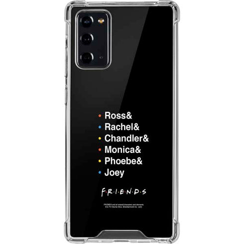 Warner Bros FRIENDS Crew Galaxy Note20 5G Clear Case