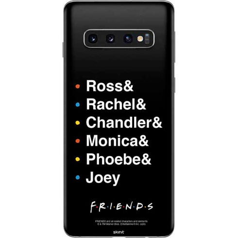 Warner Bros FRIENDS Crew Galaxy S10 Skin