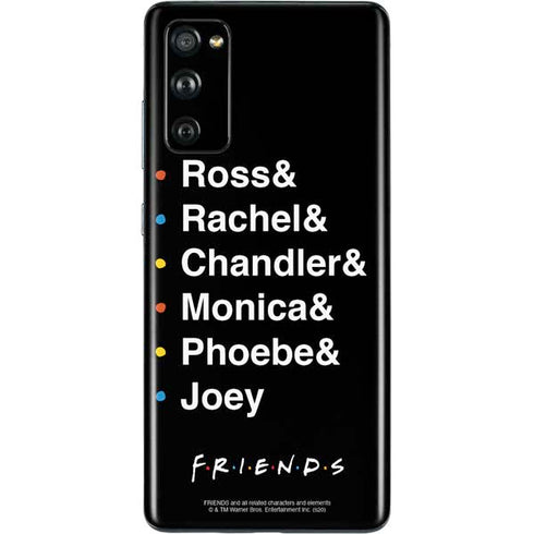 Warner Bros FRIENDS Crew Galaxy S20 Fan Edition Skin