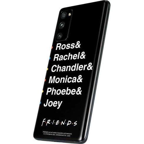 Warner Bros FRIENDS Crew Galaxy S20 Fan Edition Skin