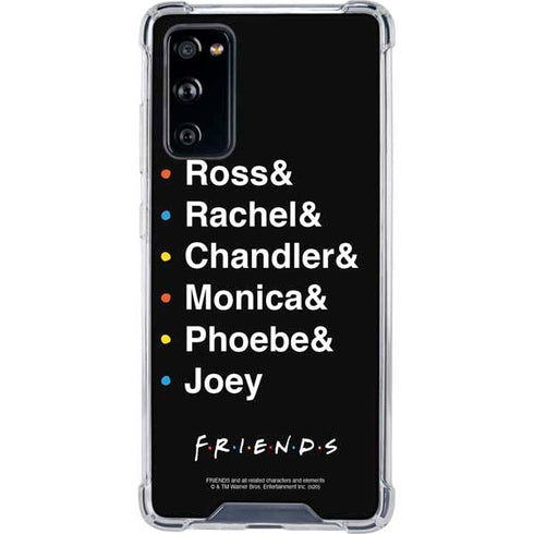 Warner Bros FRIENDS Crew Galaxy S20 FE Clear Case