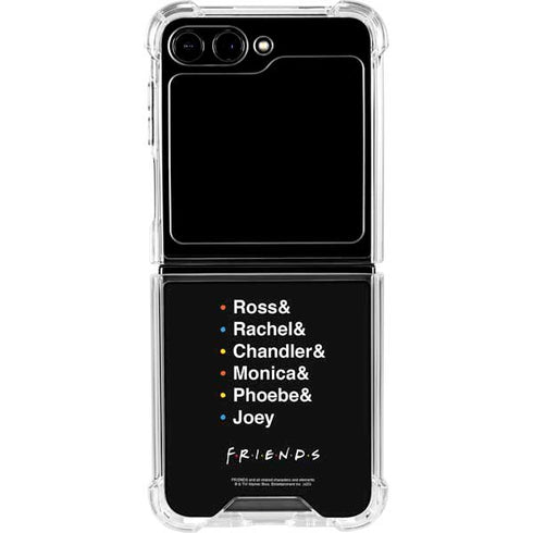 Warner Bros FRIENDS Crew Galaxy Z Flip5 5G Clear Case
