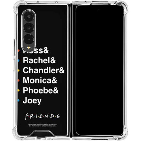 Warner Bros FRIENDS Crew Galaxy Z Fold4 5G Clear Case