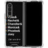 Warner Bros FRIENDS Crew Galaxy Z Fold4 5G Clear Case