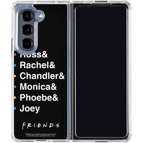 Warner Bros FRIENDS Crew Galaxy Z Fold5 5G Clear Case