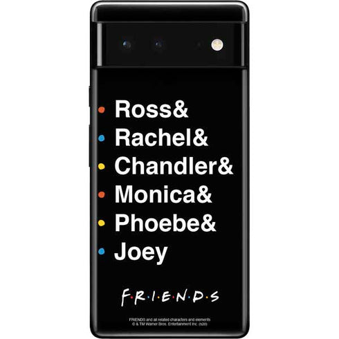 Warner Bros FRIENDS Crew Google Pixel 6 Skin