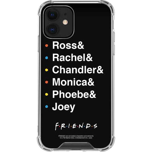Warner Bros FRIENDS Crew iPhone 12 Clear Case