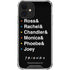 Warner Bros FRIENDS Crew iPhone 12 Clear Case
