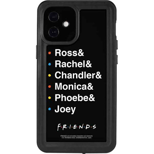 Warner Bros FRIENDS Crew iPhone 12 Mini Waterproof Case