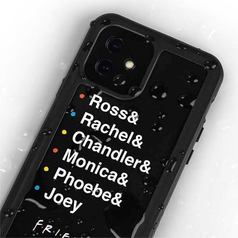 Warner Bros FRIENDS Crew iPhone 12 Mini Waterproof Case