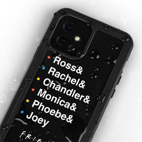Warner Bros FRIENDS Crew iPhone 12 Waterproof Case