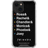Warner Bros FRIENDS Crew iPhone 13 Clear Case