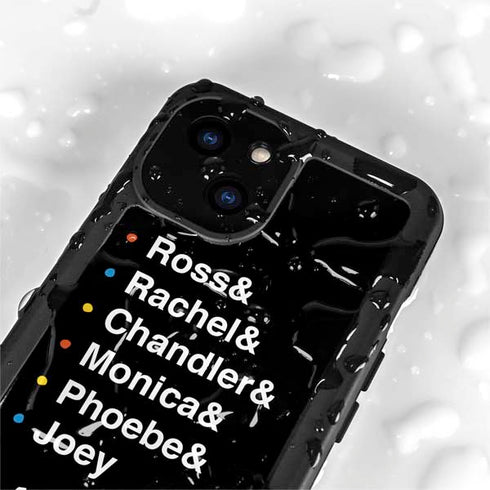 Warner Bros FRIENDS Crew iPhone 13 Mini Waterproof Case