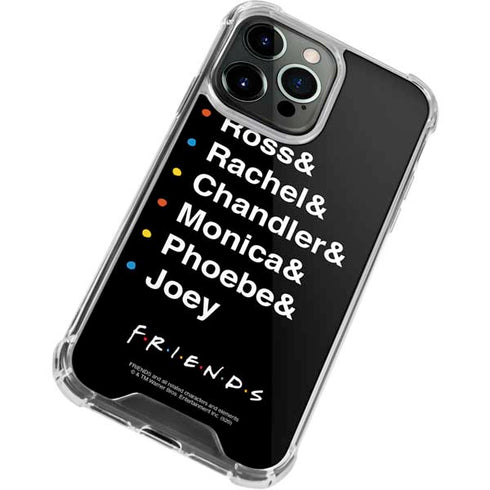 Warner Bros FRIENDS Crew iPhone 13 Pro Clear Case