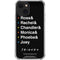 Warner Bros FRIENDS Crew iPhone 14 Clear Case