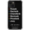 Warner Bros FRIENDS Crew iPhone 14 Plus Clear Case