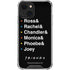 Warner Bros FRIENDS Crew iPhone 14 Plus Clear Case