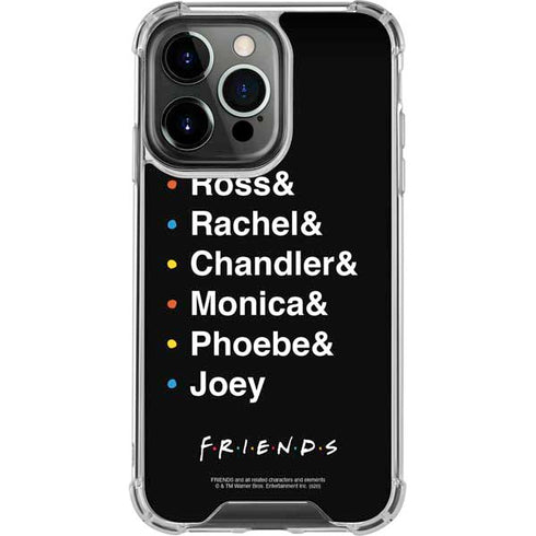 Warner Bros FRIENDS Crew iPhone 15 Pro Clear Case