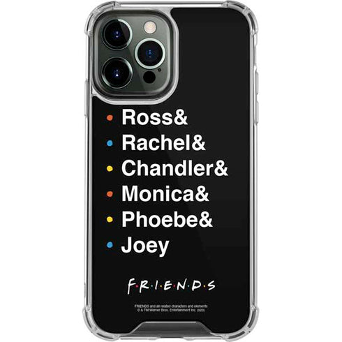 Warner Bros FRIENDS Crew iPhone 14 Pro Max Clear Case