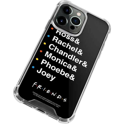 Warner Bros FRIENDS Crew iPhone 14 Pro Max Clear Case