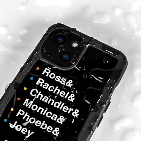 Warner Bros FRIENDS Crew iPhone 15 Plus Waterproof Case